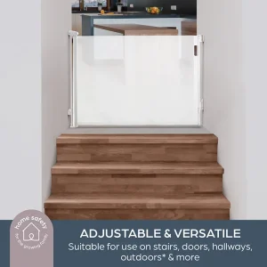 Retractable Gate Glide n Hide - White