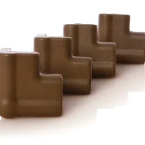 Foam Corner Bumper 4 Pieces - Brown
