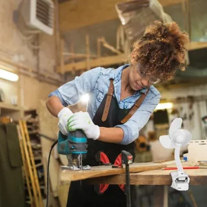 Strollerbuddy Ezy-fit Clip-on Fan Grey/white